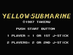 Yellow Submarine Title Screen